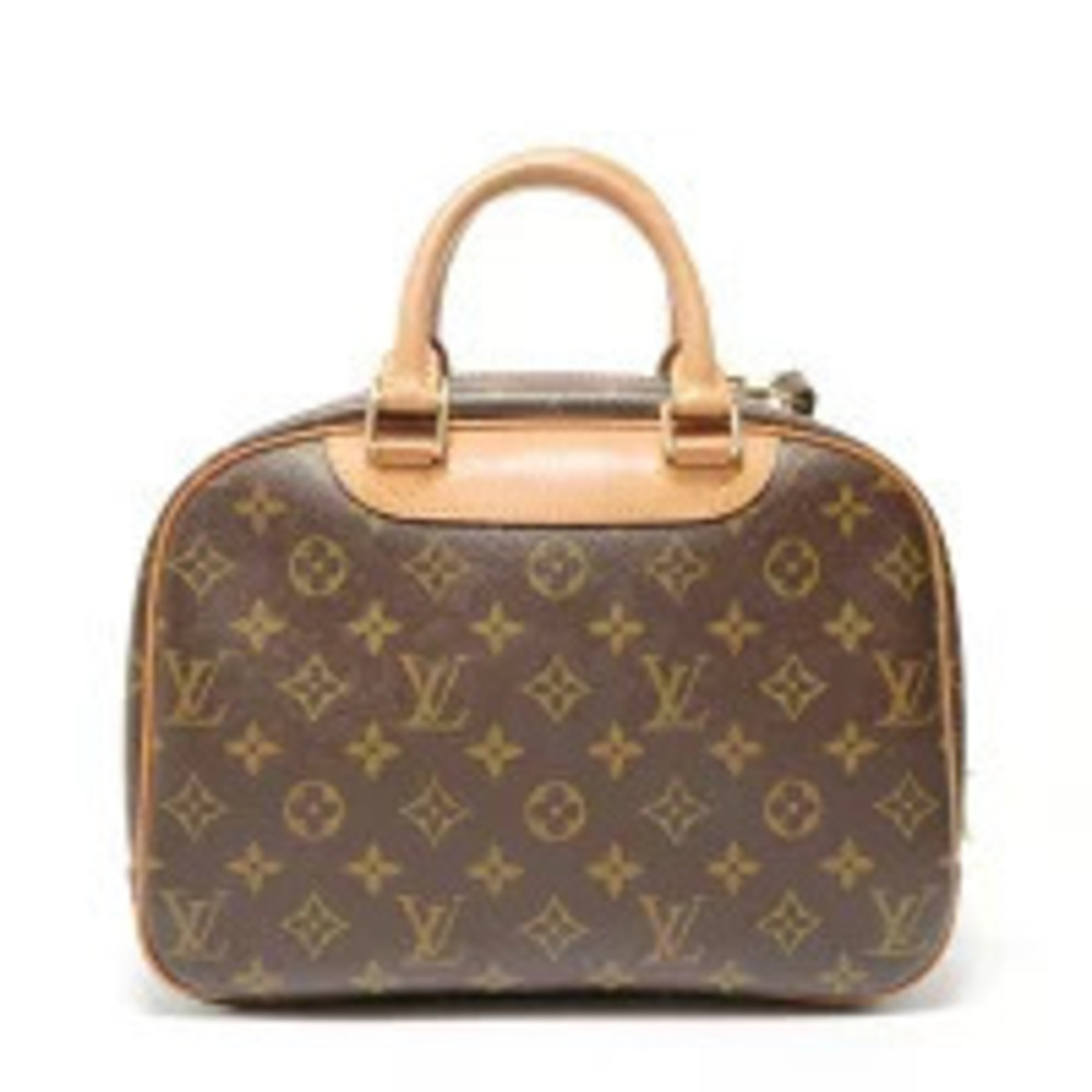 Louis Vuitton Trouville Monogram Handbag Brown